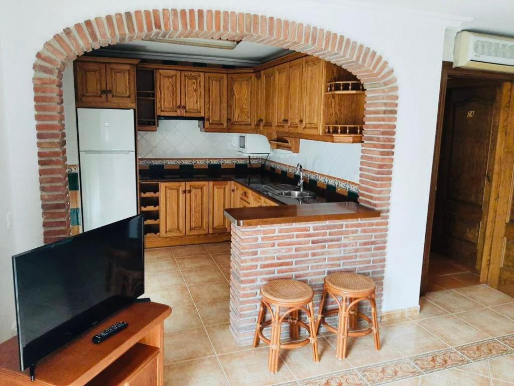 Apartamentos Balcon De Carabeo Nerja Exterior foto
